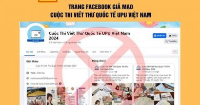 CẢNH GIÁC VỚI HOẠT ĐỘNG MẠO DANH CUỘC THI VIẾT THƯ QUỐC TẾ UPU